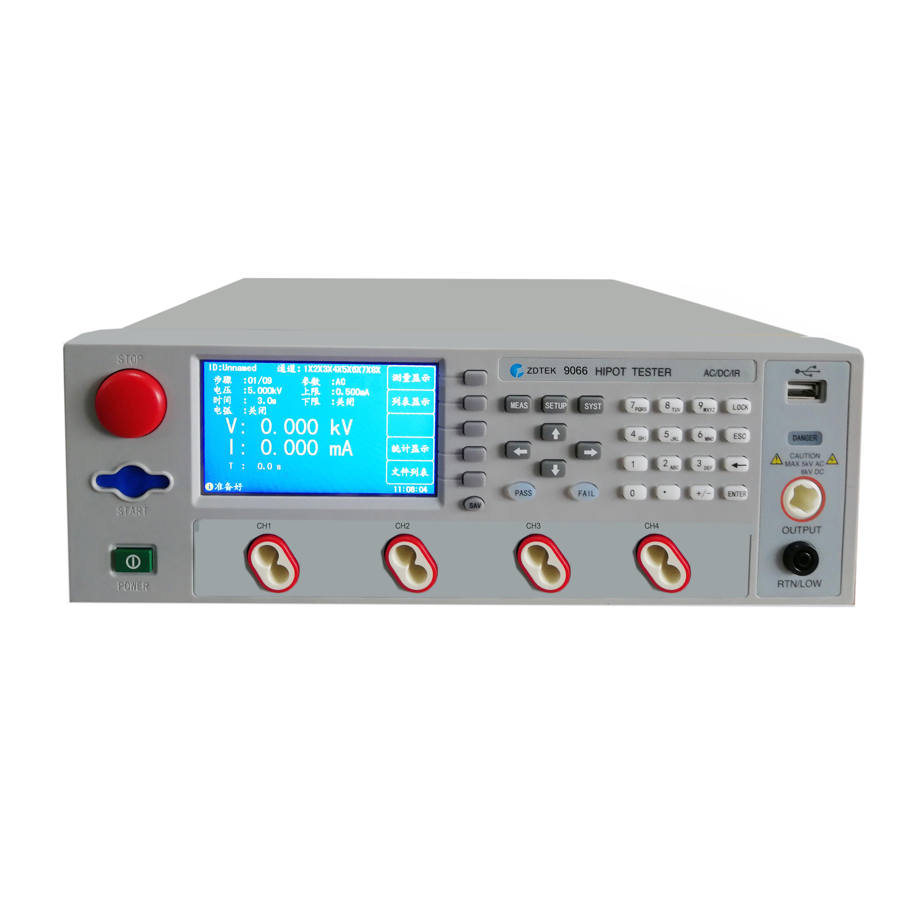 9066交直耐压绝缘阻抗测试仪