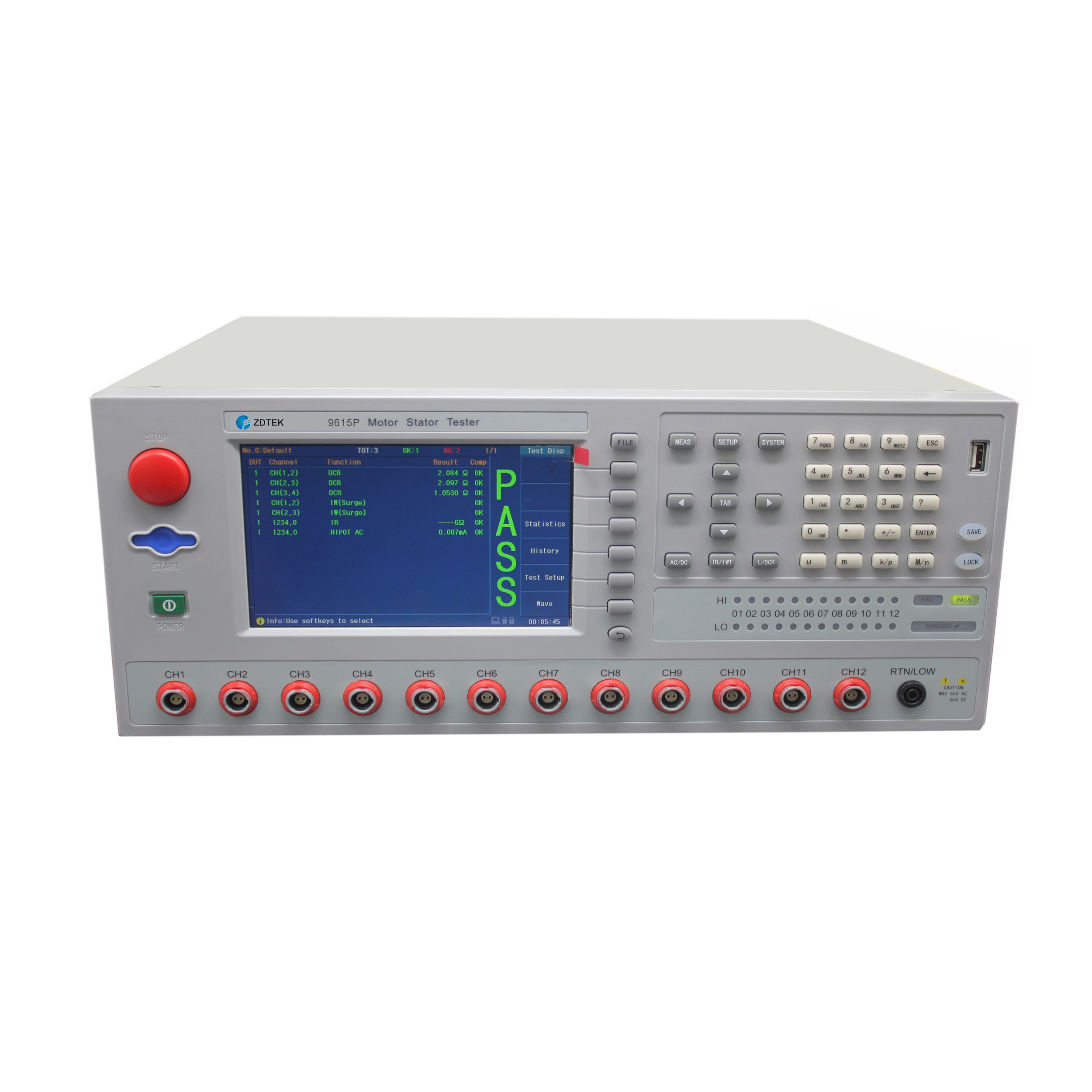 9615P马达定子测试机